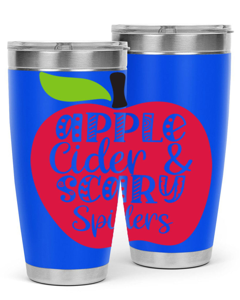 Apple Cider Scary Spiders 10#- fall- Tumbler