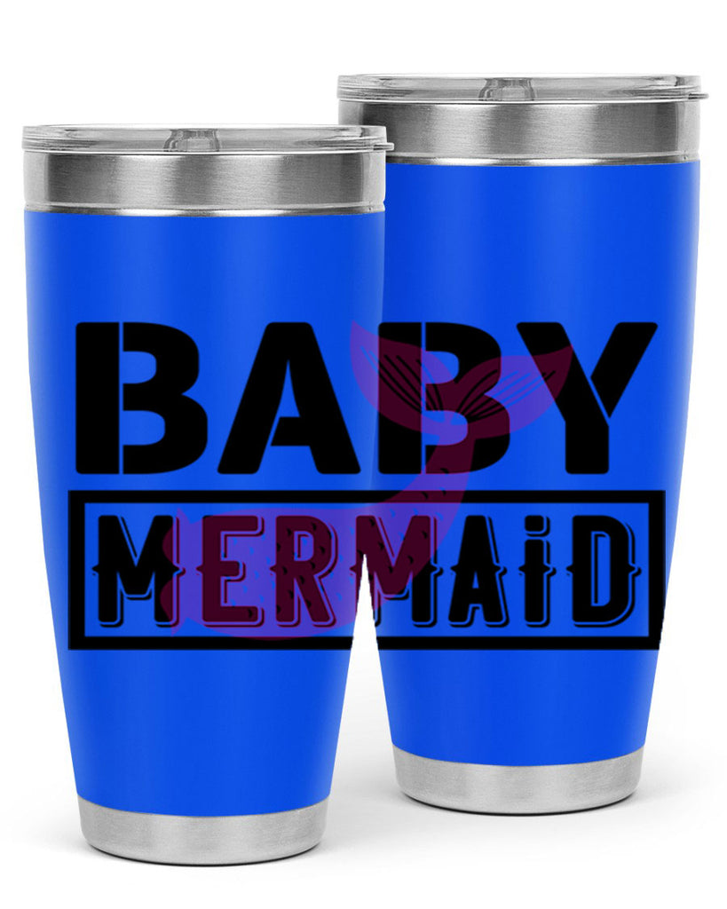 Baby mermaid 29#- mermaid- Tumbler