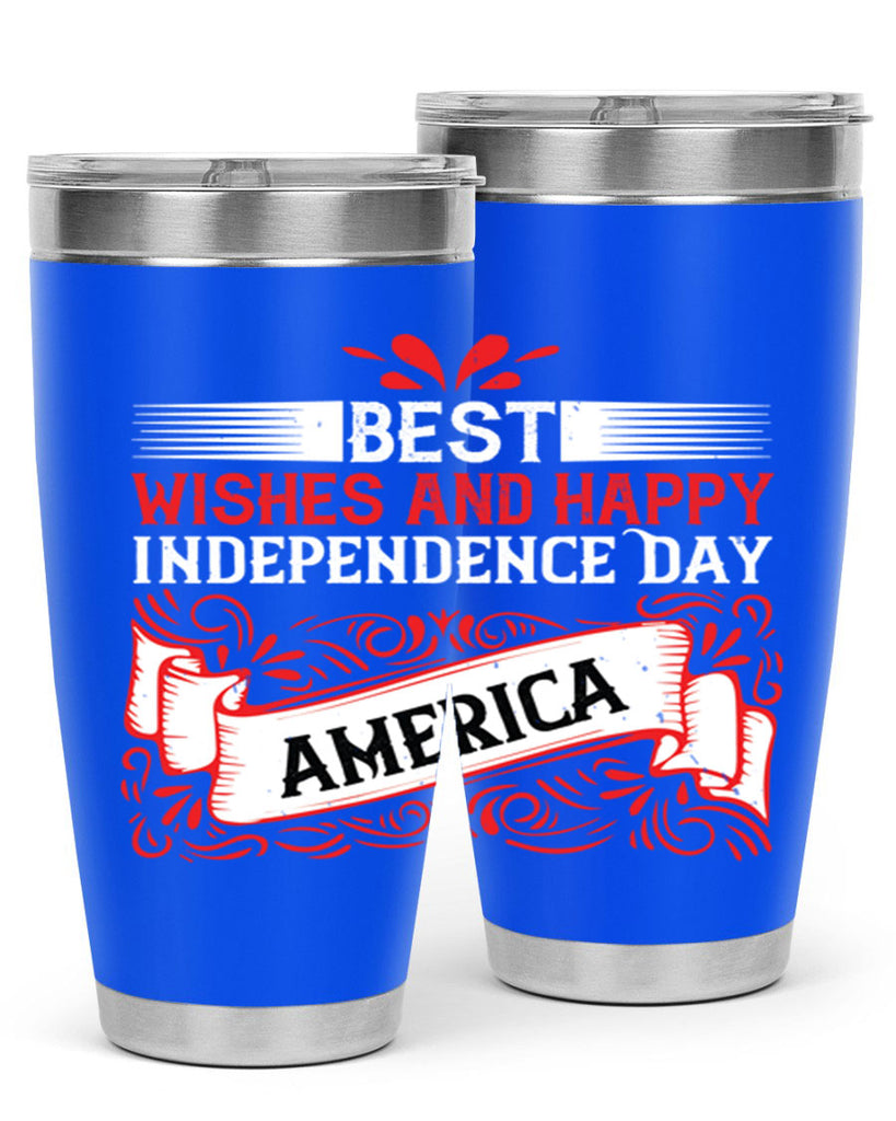 Best wishes and happy Independence Day america Style 86#- Fourt Of July- Tumbler