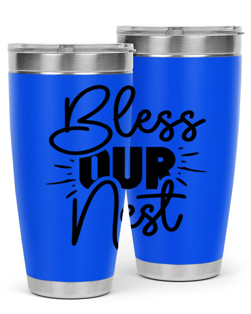 Bless Our Nest 52#- spring- Tumbler