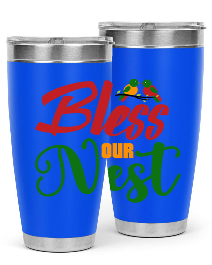 Bless Our Nest 67#- spring- Tumbler