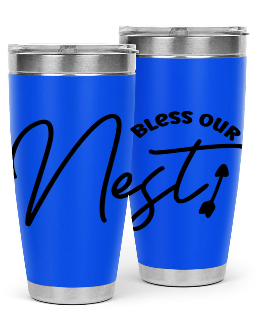 Bless Our Nest55#- spring- Tumbler