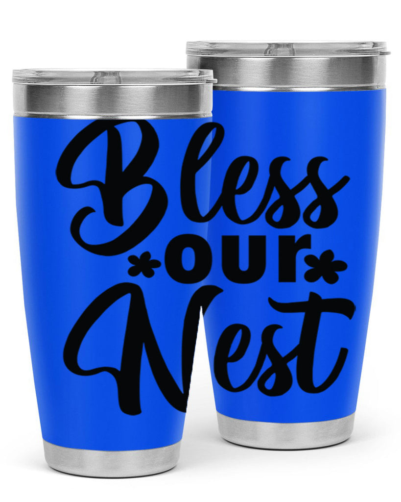 Bless our nest  design 70#- spring- Tumbler
