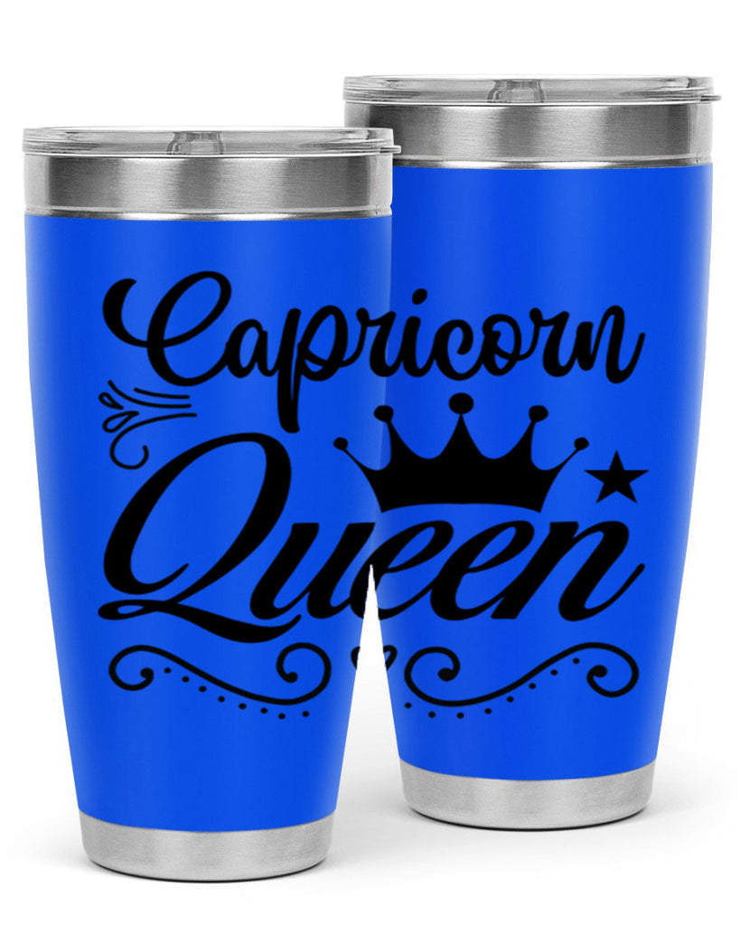 Capricorn queen 196#- zodiac- Tumbler