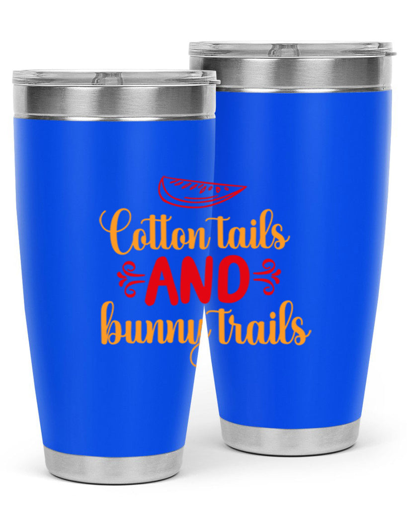Cotton tails and bunny trails 111#- spring- Tumbler