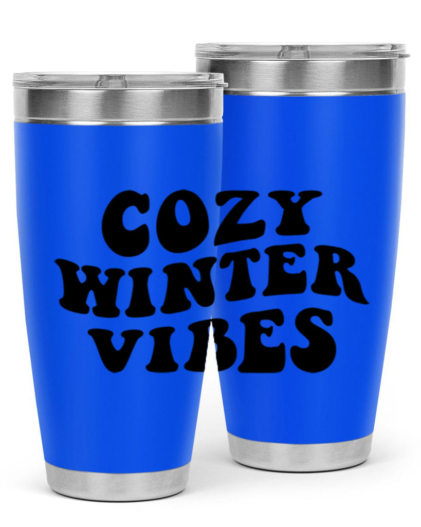 Cozy Winter Vibes 64#- winter- Tumbler