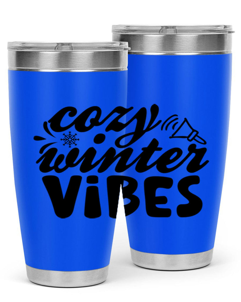 Cozy Winter Vibes 67#- winter- Tumbler