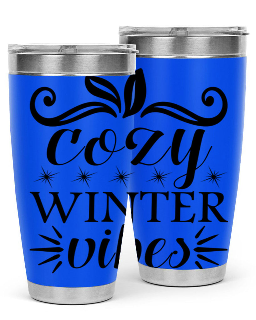 Cozy Winter Vibes 78#- winter- Tumbler