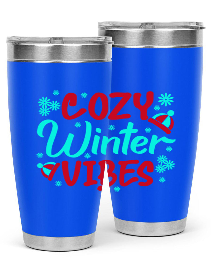 Cozy Winter Vibes Winter 83#- winter- Tumbler