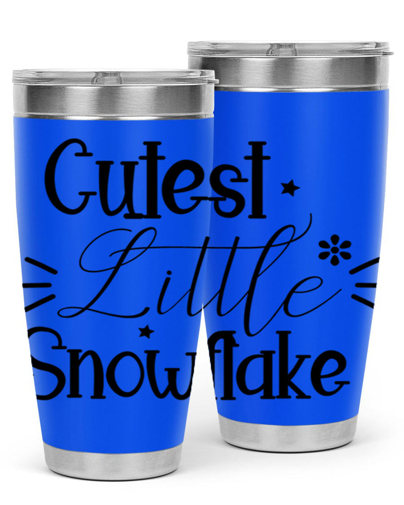 Cutest Little Snowflake90#- winter- Tumbler