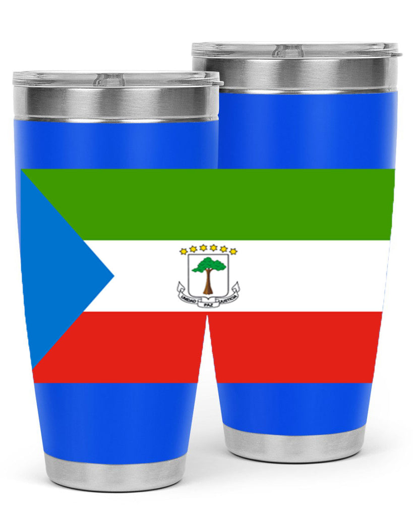 Equatorial Guinea 144#- world flags- Tumbler