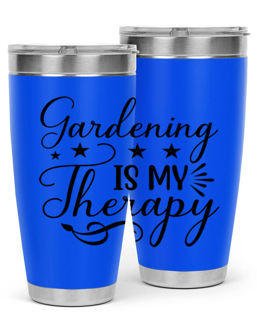 Gardening is My Therapy 145#- spring- Tumbler