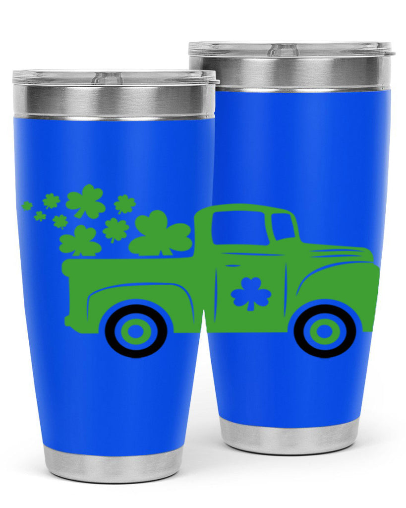 Green Truck Style 97#- St Patricks Day- Tumbler