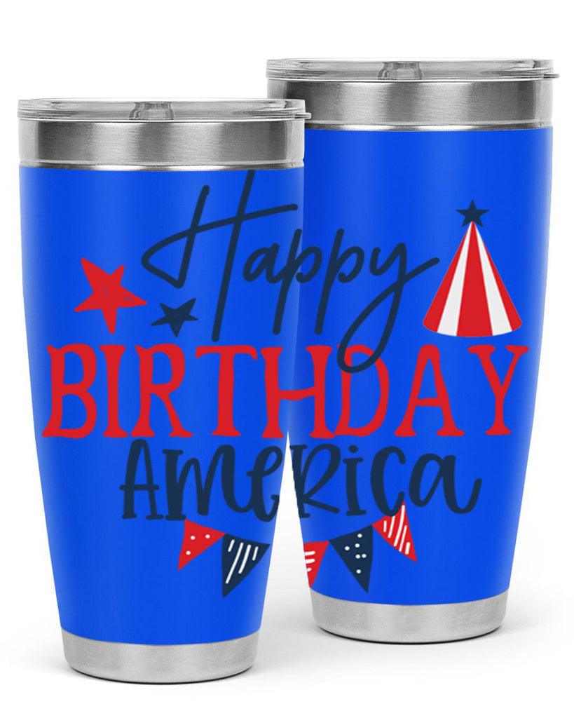 Happy Birthday america Style 30#- Fourt Of July- Tumbler