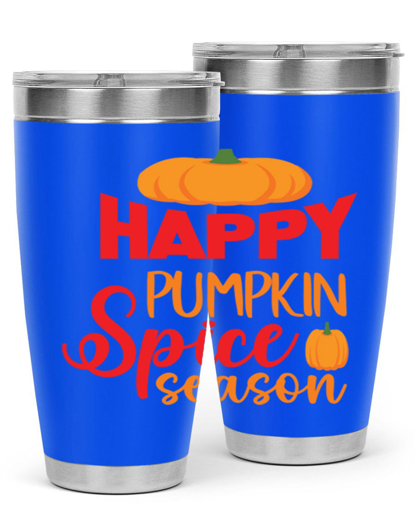 HappyPumpkinSpiceSeason 259#- fall- Tumbler