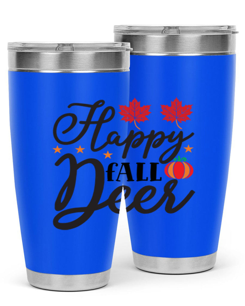 Happyfalldeer 254#- fall- Tumbler
