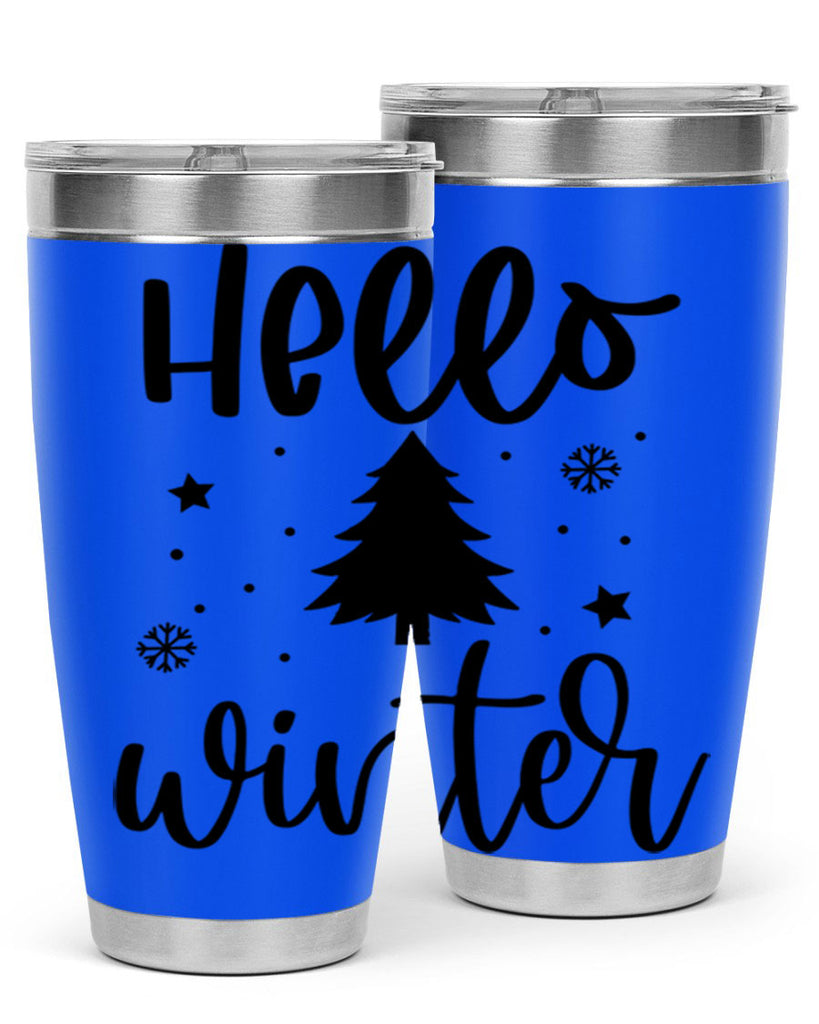 Hello Winter 162#- winter- Tumbler