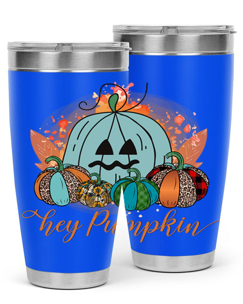 Hey Pumpkin 302#- fall- Tumbler