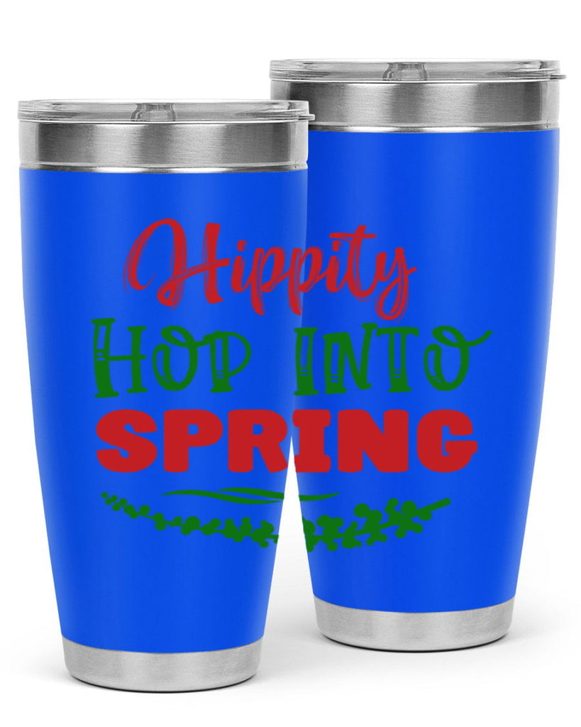 Hippity Hop into Spring 239#- spring- Tumbler