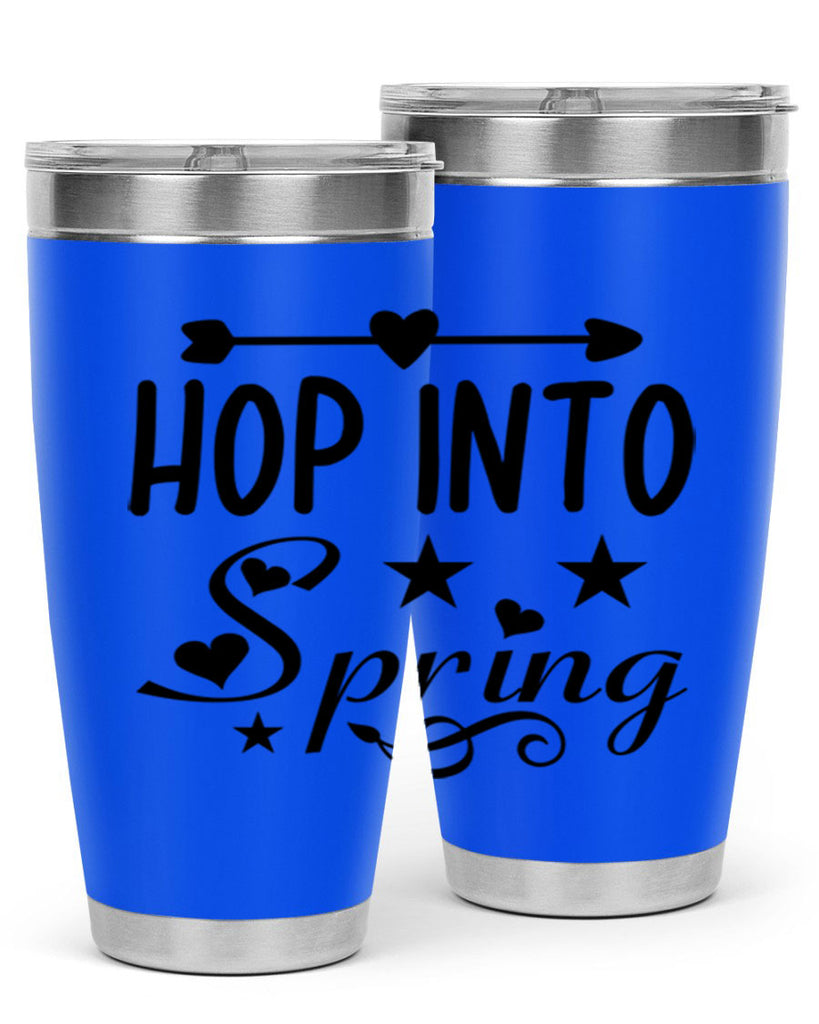 Hop into Spring 249#- spring- Tumbler