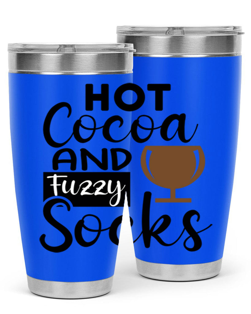 Hot Cocoa And Fuzzy Socks 218#- winter- Tumbler