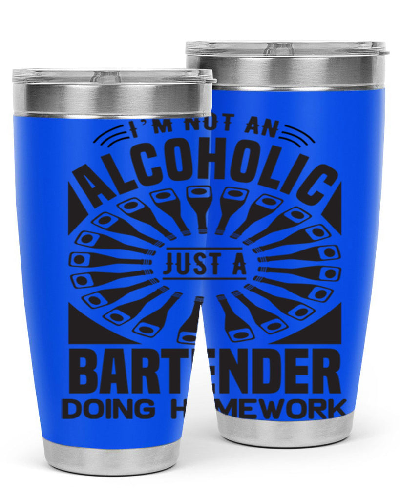 Im not an Style 18#- bartender- tumbler