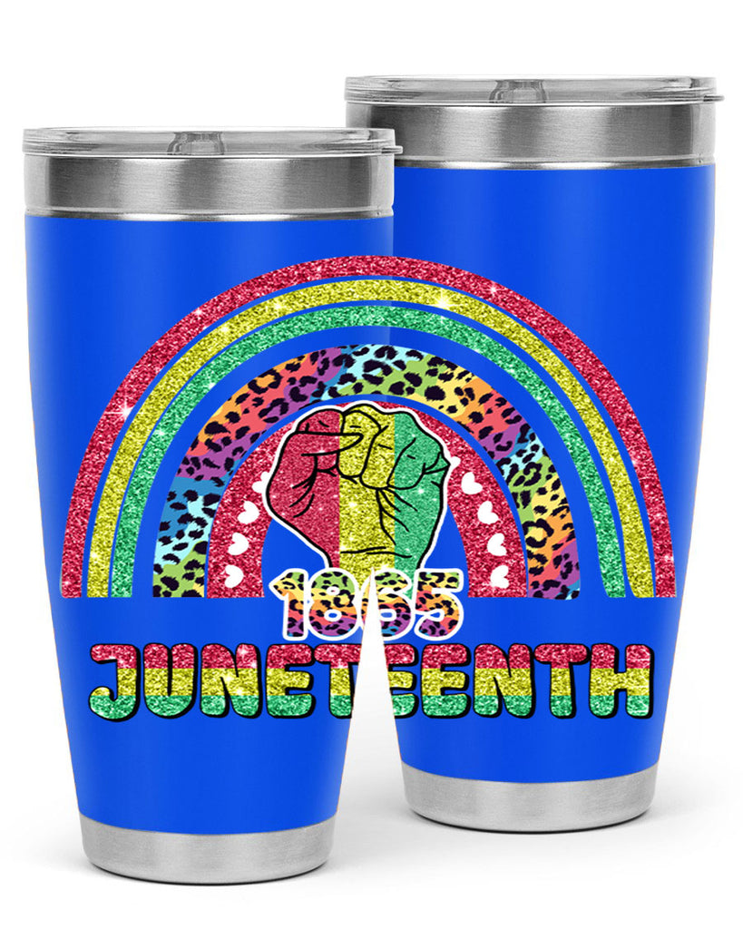 Juneteenth 1865 Rainbow 19#- Juneteenth- tumbler