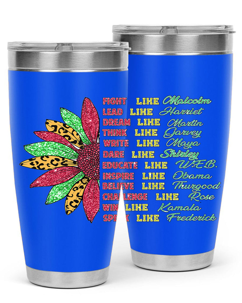 Juneteenth Sunflower Design 17#- Juneteenth- tumbler