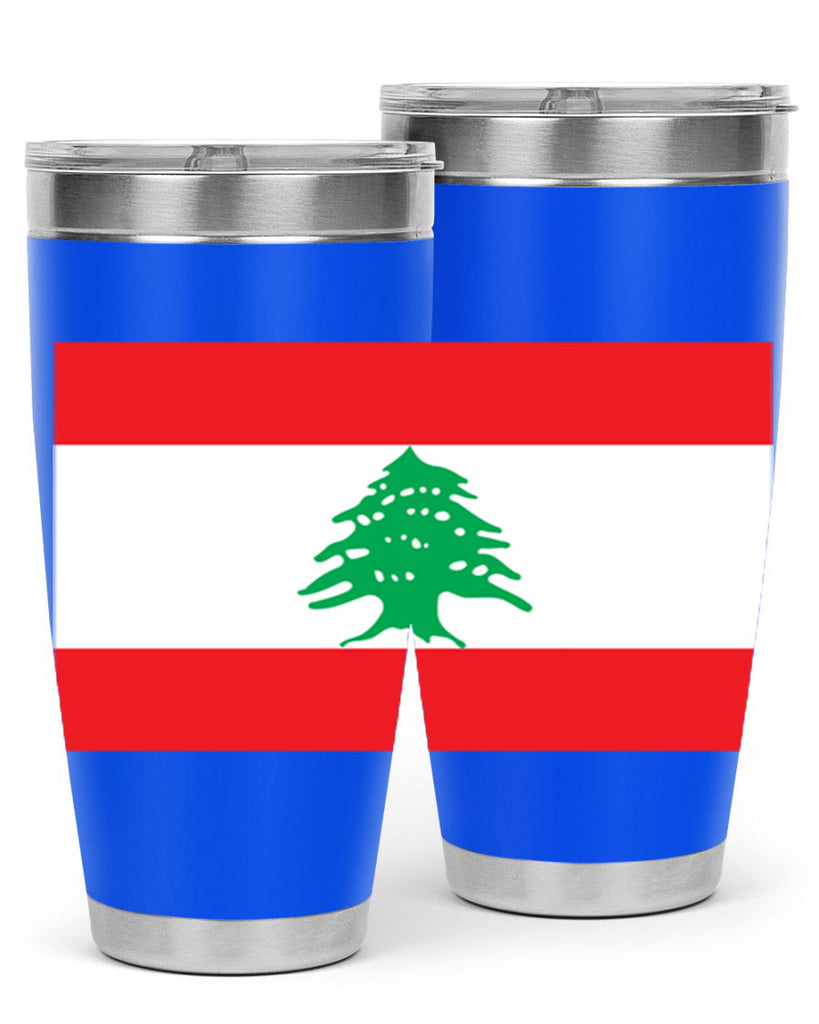 Lebanon 103#- world flags- Tumbler