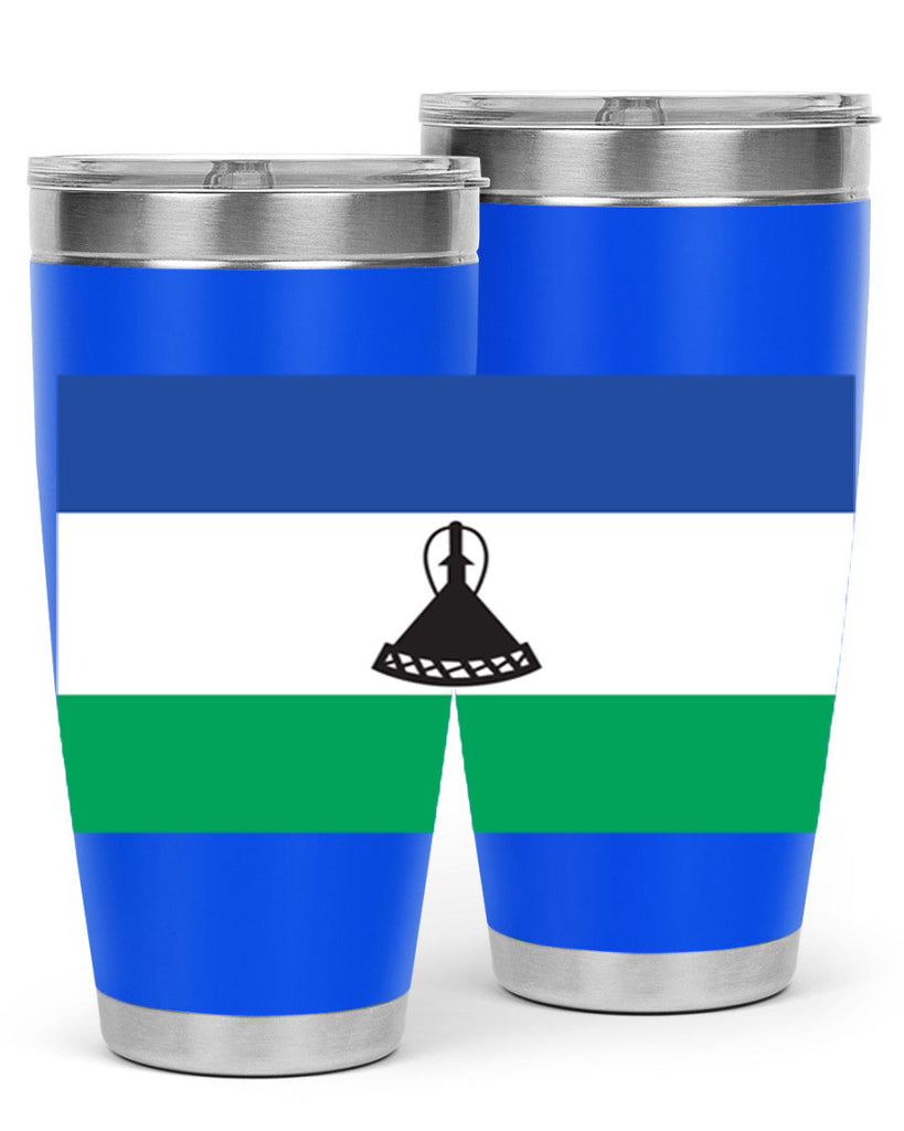 Lesotho 102#- world flags- Tumbler