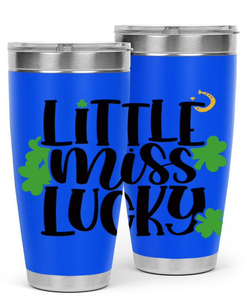 Little Miss Lucky Style 68#- St Patricks Day- Tumbler