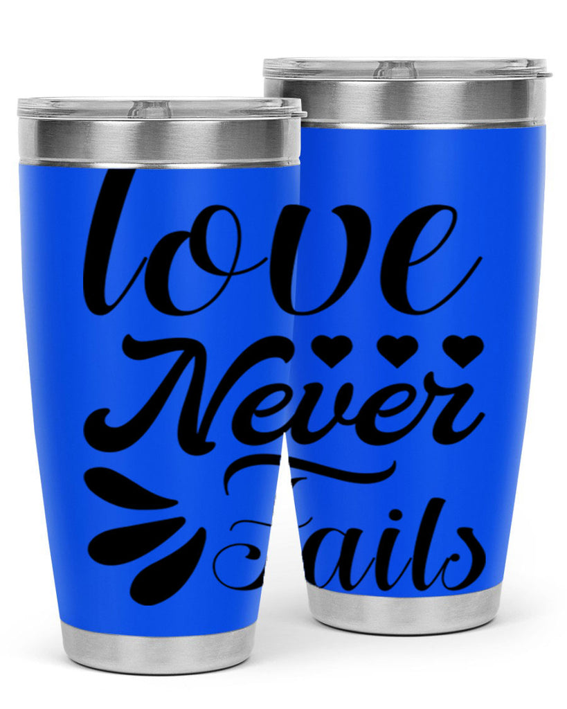 Love Never Fails 316#- winter- Tumbler