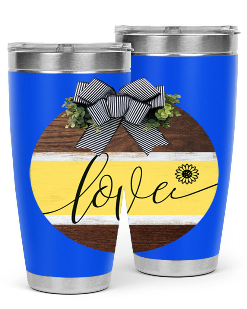 Love and daisy Mockup326#- spring- Tumbler