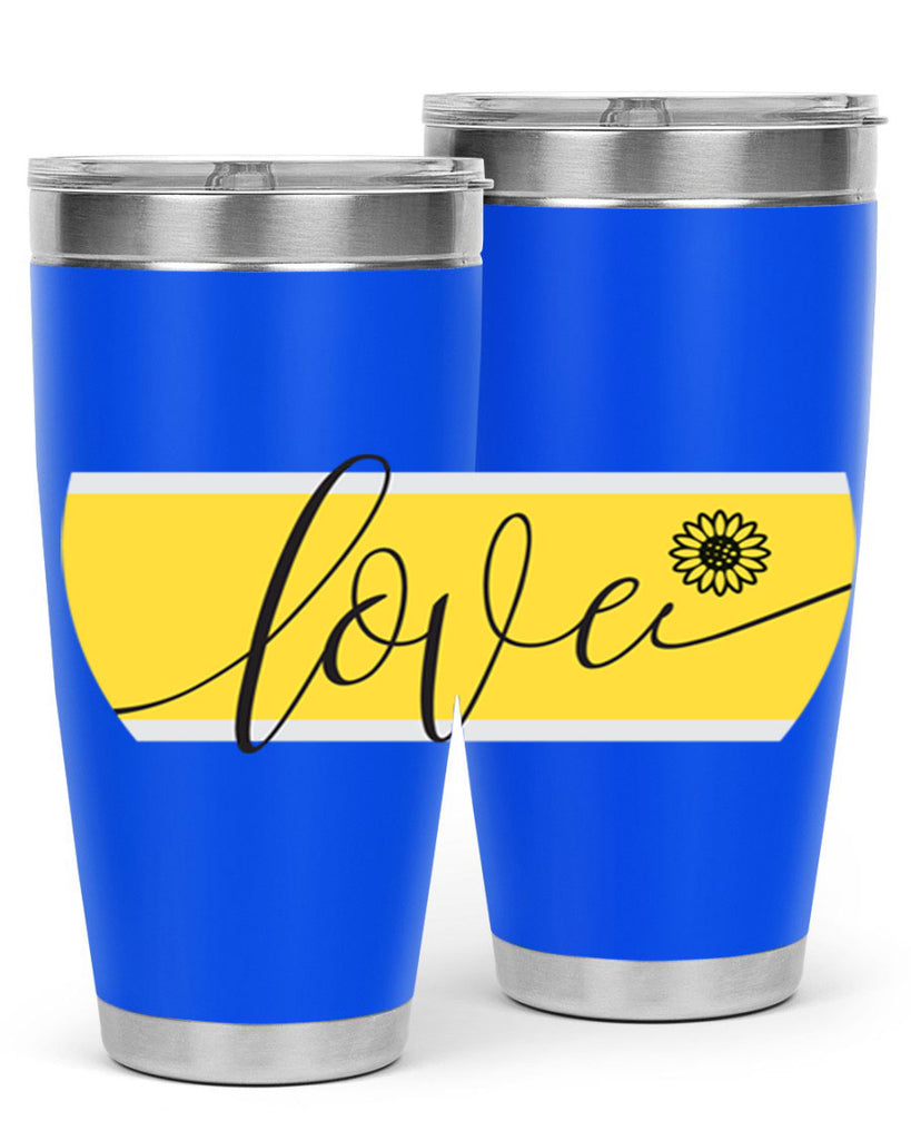 Love and daisy327#- spring- Tumbler