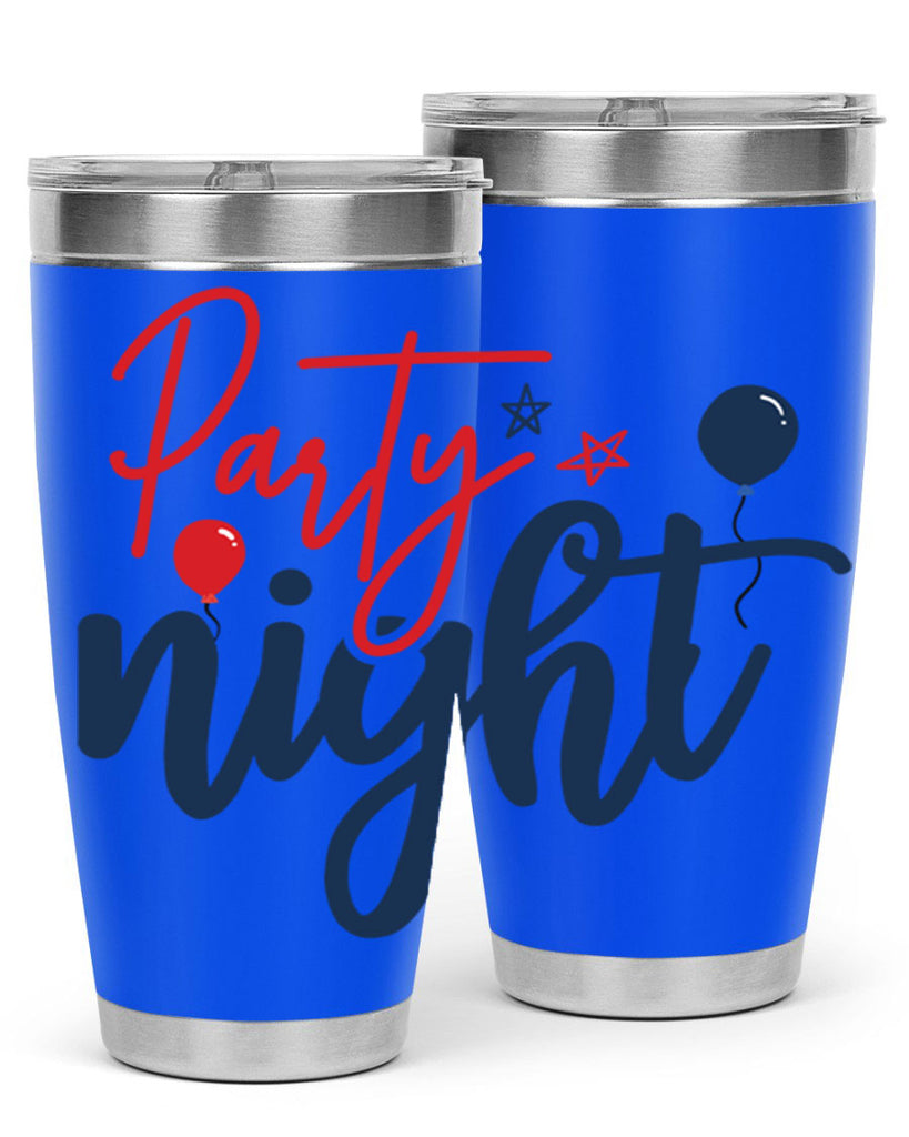 Party Night Style 84#- Fourt Of July- Tumbler