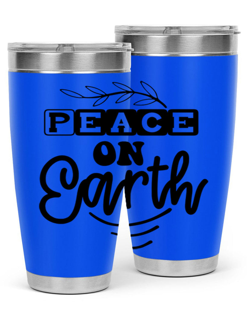 Peace on Earth 335#- winter- Tumbler