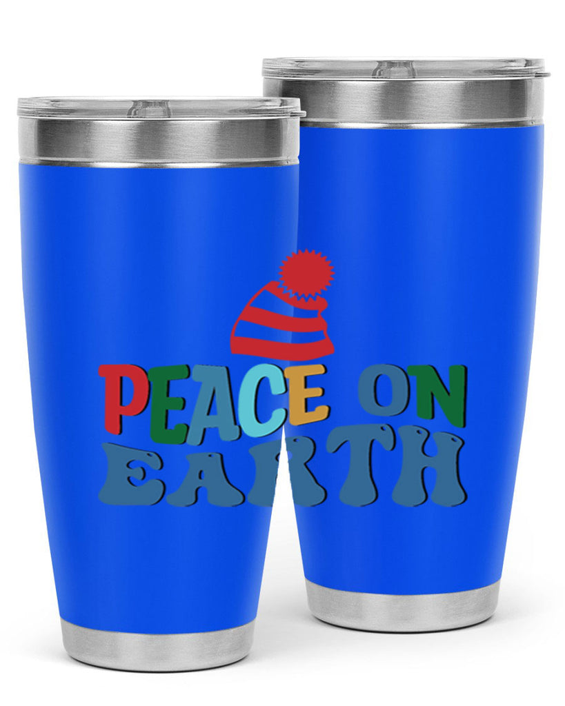 Peace on Earth 337#- winter- Tumbler