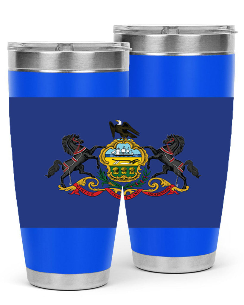 Pensilvania 14#- Us Flags- Tumbler