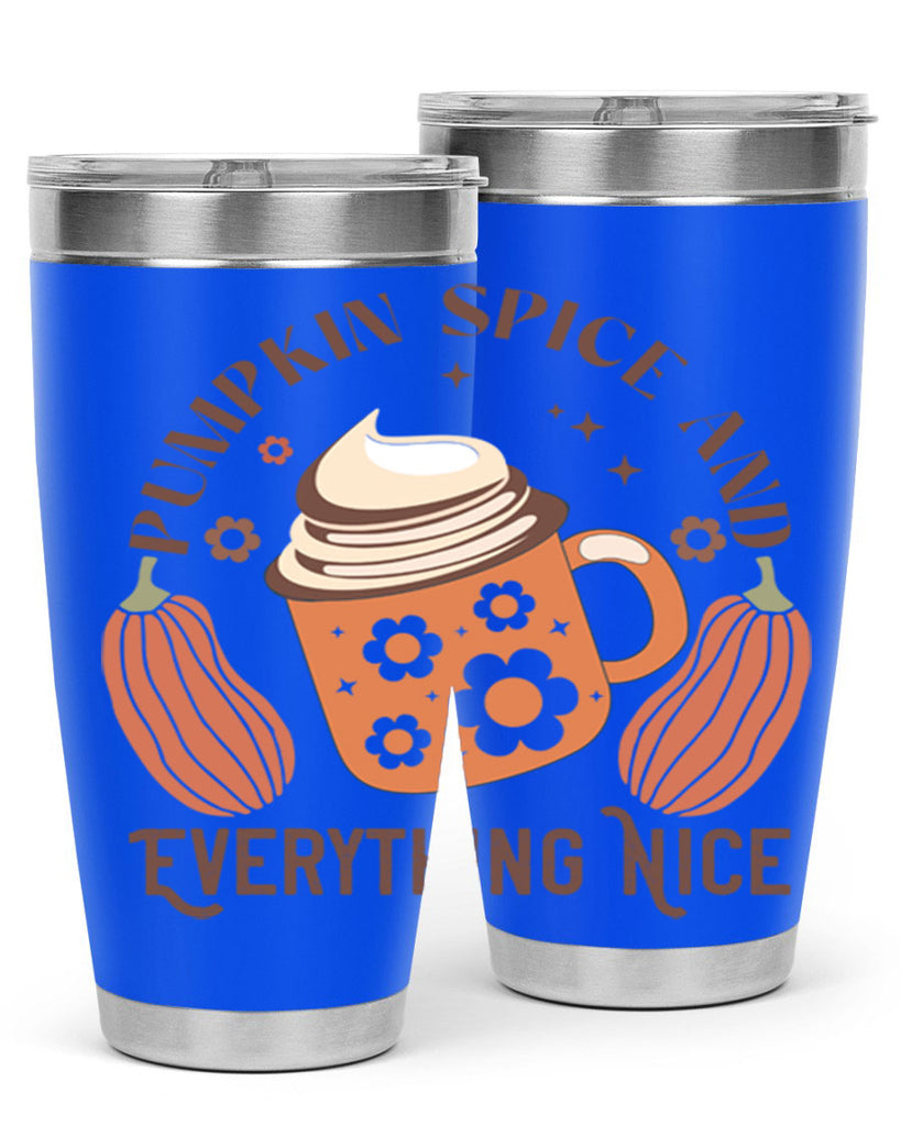 Pumpkin Spice And Everything Nice 539#- fall- Tumbler