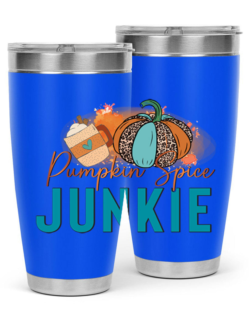 Pumpkin Spice Junkie 550#- fall- Tumbler