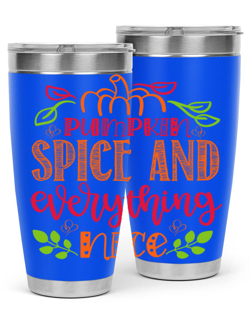 Pumpkin Spice and Everything Nice 536#- fall- Tumbler