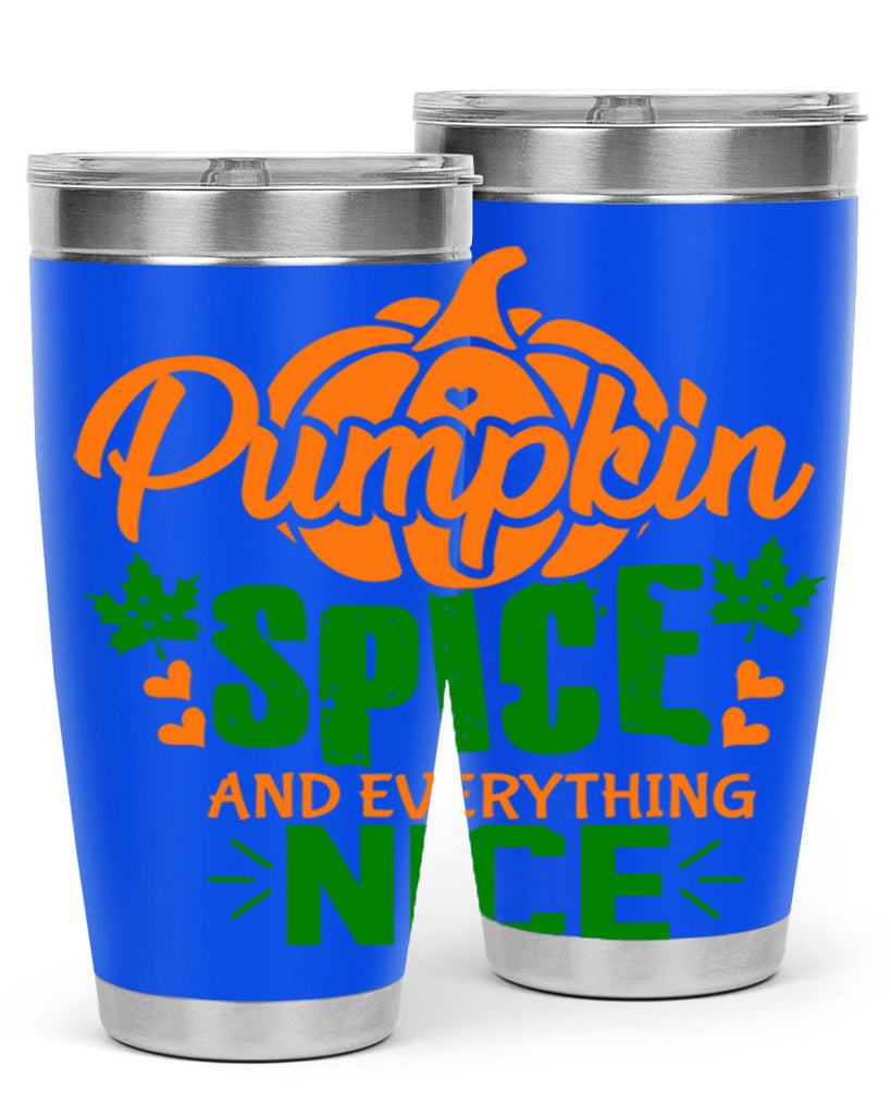 Pumpkin Spice and Everything Nice 538#- fall- Tumbler