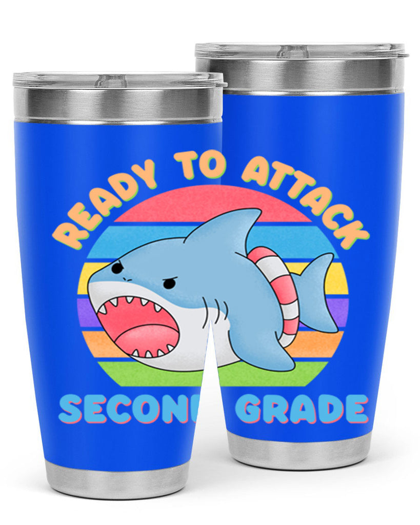 Ready to Attack 2nd Grade 19#- second grade- Tumbler