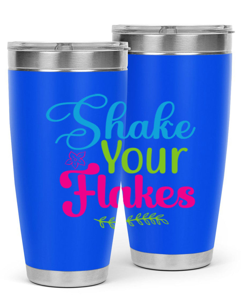 Shake Your Flakes 356#- winter- Tumbler