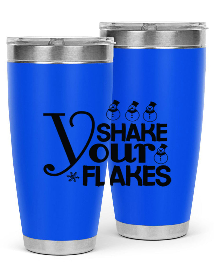 Shake Your Flakes 357#- winter- Tumbler