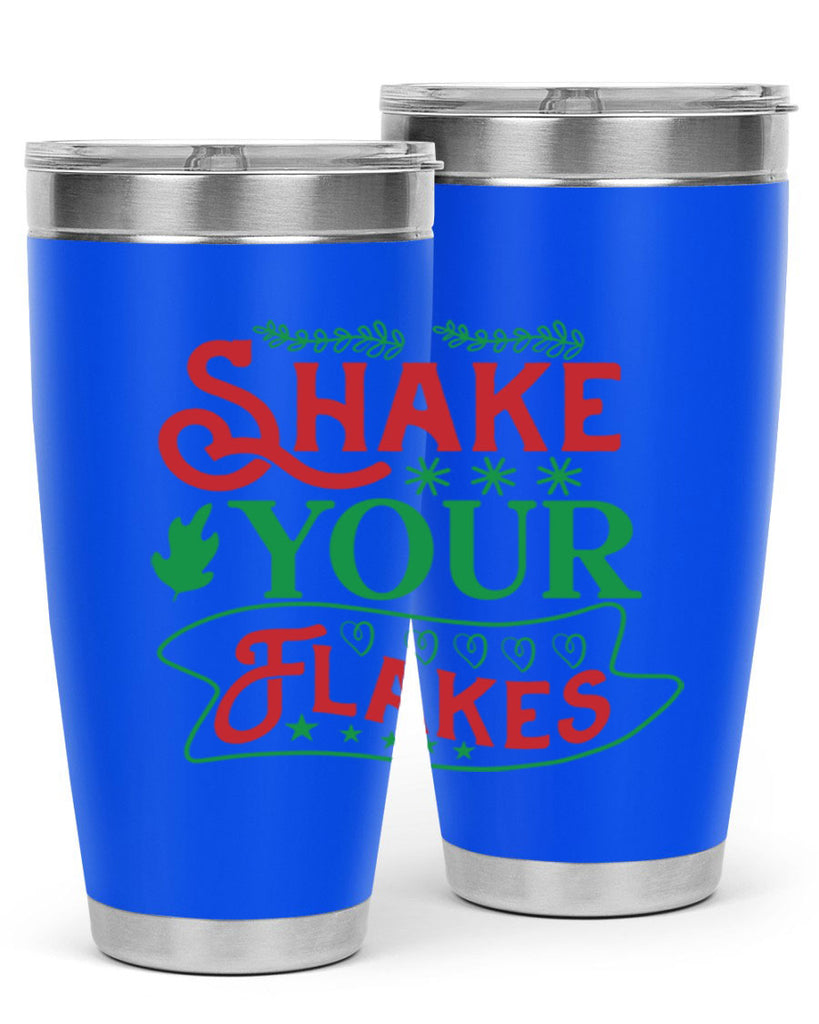 Shake Your Flakes 358#- winter- Tumbler