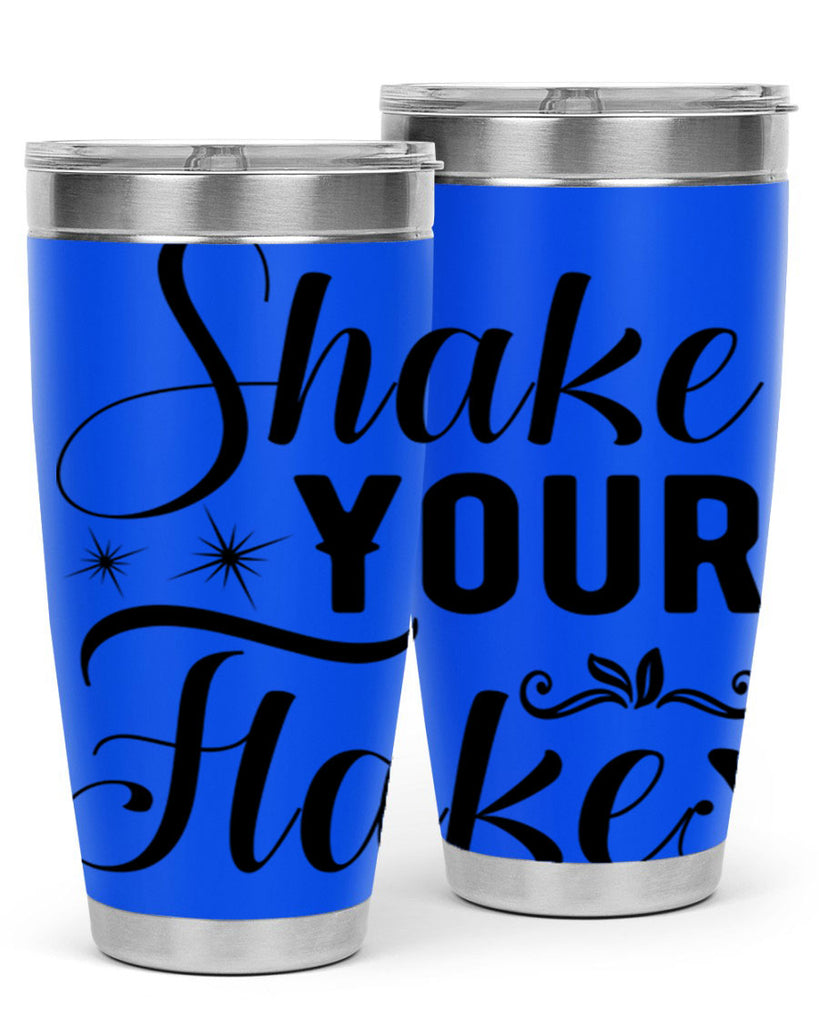 Shake Your Flakes 362#- winter- Tumbler