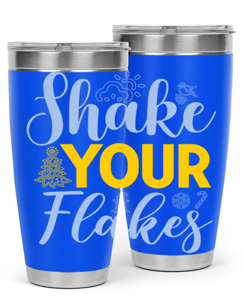 Shake your flakes361#- winter- Tumbler