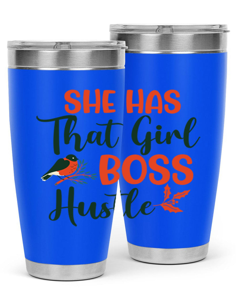 She Has That Girl Boss Hustle 363#- winter- Tumbler