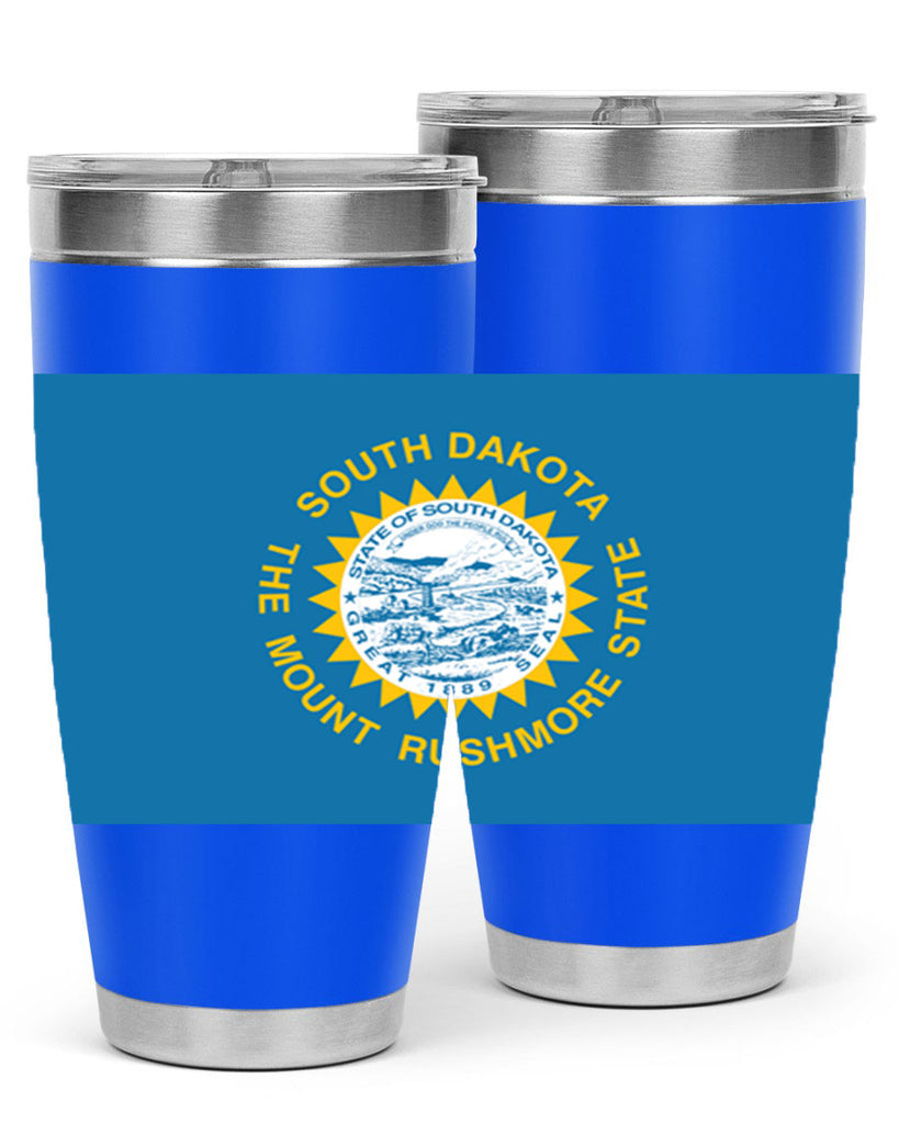 South Dakota 11#- Us Flags- Tumbler